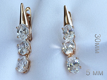 фото Серьги  - (артикул - 18e01500-ZZ3715-3)