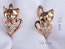 фото Серьги  fallon - (артикул - 18e01700-FF8344)